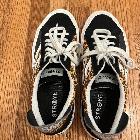 Straye Logan Cheetah Flame Mens Sneakers Size 11 Lace Up - Picture 7 of 8